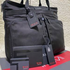 1円 正規品 極美品 TUMI トゥミ メンズ ビジネスバッグ コンパニオン トート バリスティックナイロン ブラック 大容量 A4 PC収納 肩掛け可