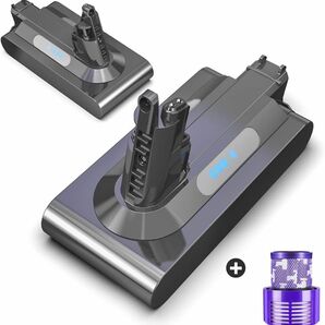 dyson ダイソン V10バッテリー FLYLINKTECH 掃除機交換バッテリー 25.2V 互換V10全シリーズ掃除機対応 