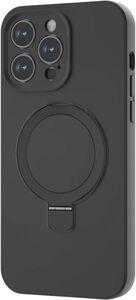 iPhone 15 Pro Max 用 ケース カバー MagSafe対応 ワイヤレス充電対応 スマホケース ブラック シック