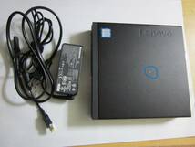 Lenovo ThinkCentre M920q i3-9100t M2SSD256GB HDD500GB メモリー16GB Windows10Pro 中古品_画像1