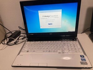 ◎ノートパソコン　NEC　COREi7　PC-LL750HS6W　