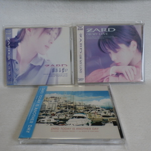 ＜新品同様＞　ZARD 　CD3枚　セットまとめて　/　揺れる想い｜OH MY LOVE｜TODAY IS ANOTHER DAY　　帯付　　国内正規セル版　　