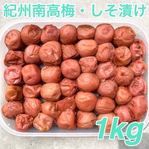 54【★1kg★ 紀州南高梅 しそ漬け梅 500g×2点】和歌山 梅干し 梅 梅干