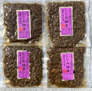 48【無添加 しじみ佃煮 4点セット120g】しじみ 佃煮 吉帝食品 加工食品 漬物 ご飯のおとも