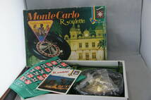 未使用 ハナヤマ モンテカルロ ルーレット カジノボードゲーム MonteCarlo Roulette_画像1