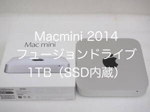動作確認 Macmini 2014 2.6GHz intel Core i5/8GB/1TB fusion(SSD内蔵）