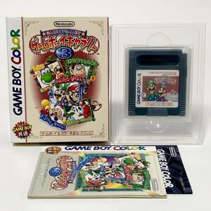 ゲームボーイ カラー共通 ゲームボーイギャラリー3 箱説付き 痛みあり 任天堂 Nintendo GameBoy GameBoy Gallery 3 CIB Tested