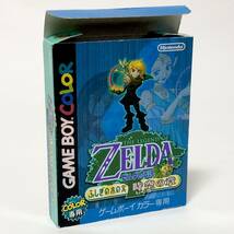 ゲームボーイ カラー専用 ゼルダの伝説 ふしぎの木の実 時空の章 痛みあり GameBoy Color The Legend of Zelda Oracle of Ages CIB Tested_画像2