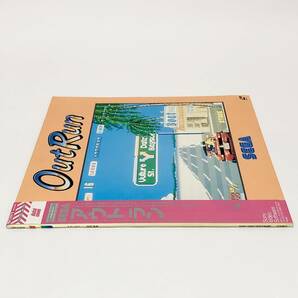 LD レーザーディスク アウトラン 帯付き 痛みあり セガ ソニービデオソフトウェア LaserDisc OutRun Sega Sony Video Softwareの画像3