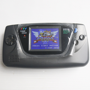 セガ ゲームギア 3.5 LCD Mod コンデンサフル交換 新品ガラススクリーン 明るさ調整機能の画像1