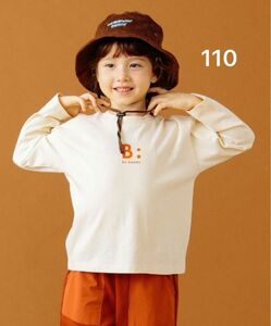 【110】B:MING by BEAMS / ロゴ プリント ロングスリーブ Tシャツ