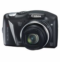 Canon デジタルカメラ Powershot SX130IS ブラック PSSX130IS(BK) 1210万画素 光学12倍 光学28mm 3.0型液晶_画像1