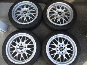 BBS　RG-F　RG397　5.5J　+45　BS　RE003　165/50R15　バリ山　軽など