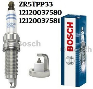 ★送料370円★BMW純正OEM F01F02F06F07F10F11F12F13F15F16F18 BOSCHボッシュ スパークプラグ ダブルプラチナ ZR5TPP33