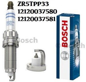 *12 шт. комплект * BMW оригинальный OEM 7 серии [F02] ABA-KB60, CBA-YG60 N74B60A BOSCH свеча зажигания двойной платина ZR5TPP33