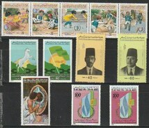 リビア１４　1979年～1995年（未使用 記念 　絵画　農産業　人物　他　１１セット）２８種_画像2