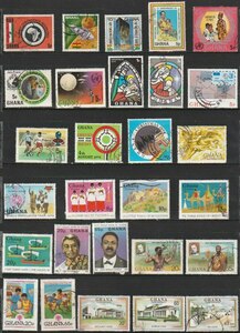 ガーナ６　1965年～1984年（記念　小ロット）５７種