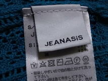 【JEANASIS】ターコイズグリーンニットカットソーF★新品同様♪_画像5