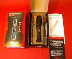 surefire E2DL-BK・元箱付属・スポット配光・シュアファイア