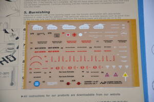 HobbyDecal デカール 1/32 ドイツ空軍 ユンカース Ju87 Stuka スツーカ 注意書き ステンシル Stencils Ver 1.0 ST32009V1