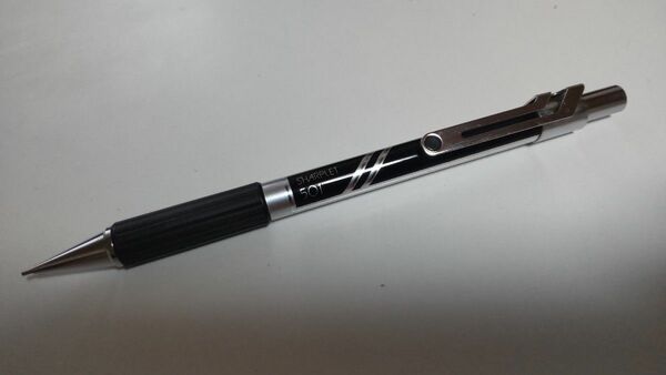 Pentel ぺんてる 廃番　SHARPLET　501 　0.5mm Q555 動作品 製図用シャープペン 黒