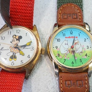 F228 Disney/ディズニー ジブリなど ミッキーマウス トトロ他 腕時計 11点セット アクセサリー 大量 まとめて おまとめ まとめ売り 不動品の画像3