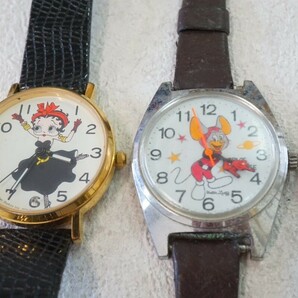 F228 Disney/ディズニー ジブリなど ミッキーマウス トトロ他 腕時計 11点セット アクセサリー 大量 まとめて おまとめ まとめ売り 不動品の画像5
