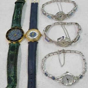 F491 オパール opal 文字盤 フェイス 腕時計 5点セット アクセサリー カラーストーン 大量 まとめて おまとめ まとめ売り ジャンク品の画像1