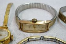 F490 SEIKO/CITIZEN他 ブランド ゴールドカラー 手巻き 腕時計 ヴィンテージアクセサリー アンティーク 大量 まとめて おまとめ ジャンク品_画像3