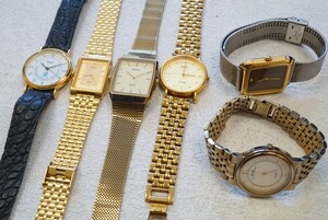 F422 全て SEIKO/セイコー メンズ 腕時計 クォーツ ブランド アクセサリー 大量 セット まとめて おまとめ まとめ売り 不動品