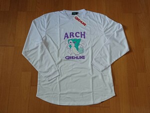  新品未使用品タグ付き ARCH グレムリン 長袖Tシャツ ロンT バスケットボール GREMLINS アーチ