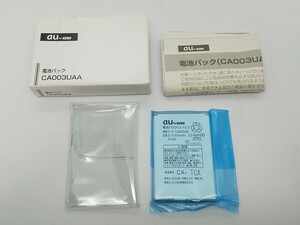 au純正 電池パック CA003UAA バッテリー 未使用品