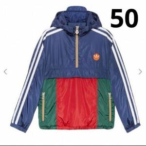 adidas x Gucci コラボ パラシュートナイロン ジャケット　50