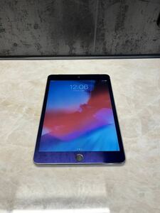 美品 iPad mini 3 128GB バッテリー残量95% アクティベーション解除　SIMロック解除済み　Wi-Fi+Cellularモデル　セルラー