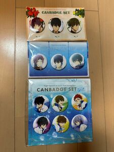 free! 缶バッジ、3セット、京都アニメーション 松岡凛 七瀬遙 橘真琴