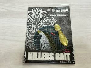 ⑫ ■■ 新品　ガンクラフト　キラーズベイト　3/8oz　Type-1【ワカサギ】タイプ1　Goldブレード　GAN CRAFT ■■ P8.0315