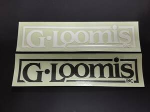 C ■■ Неиспользованный G.LOOMIS G RUMIS Sticker 2 SETS ■■ I1.0327