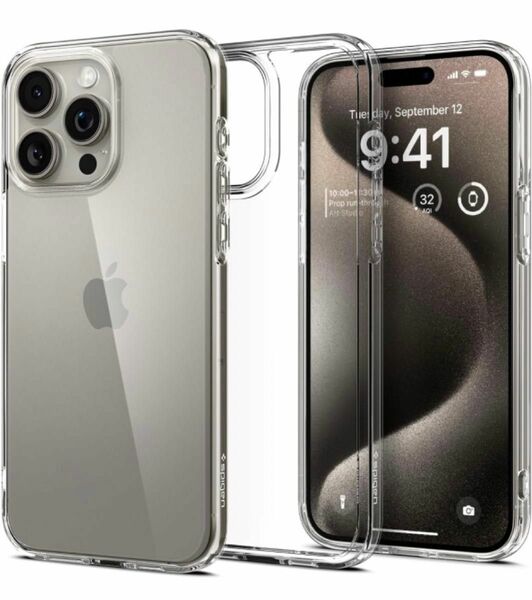 Spigen iPhone 15 Pro ケース　ウルトラ・ハイブリッド