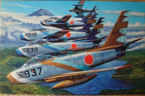 フジミ 1/72 航空自衛隊戦闘機 ノースアメリカン F-86F セイバー「ブルーインパルス '61」2機セット