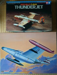 タミヤ 1/72 アメリカ空軍 戦闘機 リパブリック F-84G サンダージェット / ハセガワ/モノグラム 1/72 ノースロップ F-89J スコーピオン