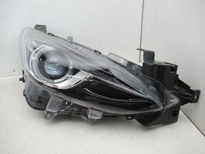 【即決有】 マツダ アクセラ BM5FP 前期 純正 右 ヘッドライト HID AFS付き STANLEY W1362 (n093303)