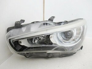 【即決有】 日産 スカイライン V37 中期 純正 左 ヘッドライト LED AFS付き KOITO 100-23743 (n093708)