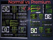 ２枚セット　防水反射　ステッカー　/　モンスターエナジー　バイクステッカー　 MONSTER ENERGY モンスターエナジーステッカー　デカール_画像8