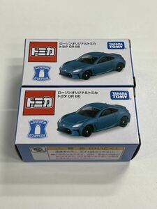 2台セット　新品未開封 トミカ ローソン オリジナル 限定 トヨタ GR86 ハチロク LAWSON STATION