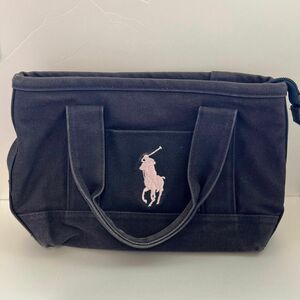 トートバッグ POLO RALPH LAUREN ポロラルフローレン ネイビー ラルフローレン　紺