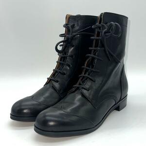  beautiful goods Margaret Howell middle boots Short leather 