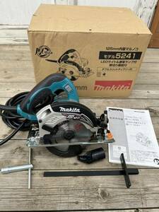 未使用品　マキタ 125mm内装丸のこ 5241電動工具 丸のこ makita 切断機