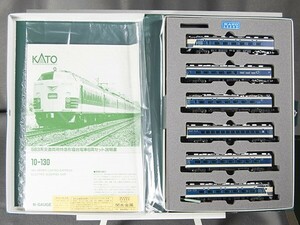 ”KATO 583系交直両用 特急形寝台電車 10-130 6両セット / 動作・点灯確認済 / Nゲージ 寝台車　