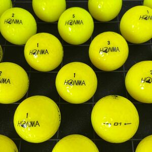 HONMA D1 イエロー　B級ロストボール