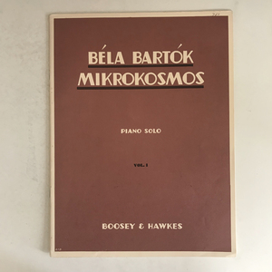 [楽譜] BELA BARTOK - Mikrokosmos Vol.1 piano solo バルトーク・ベーラ/gb